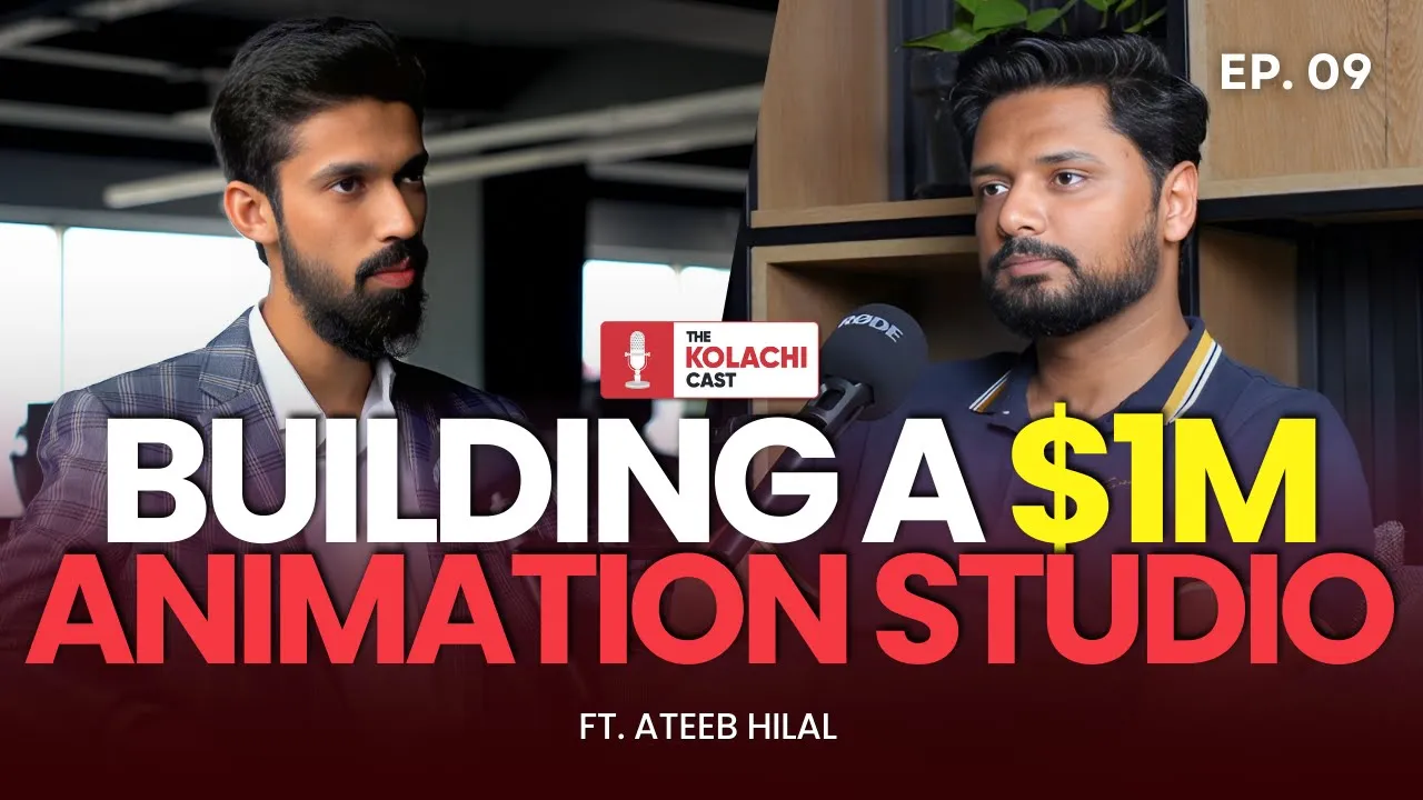 Building A Million Dollar Animation Studio - Ateeb Hilal - Part 1